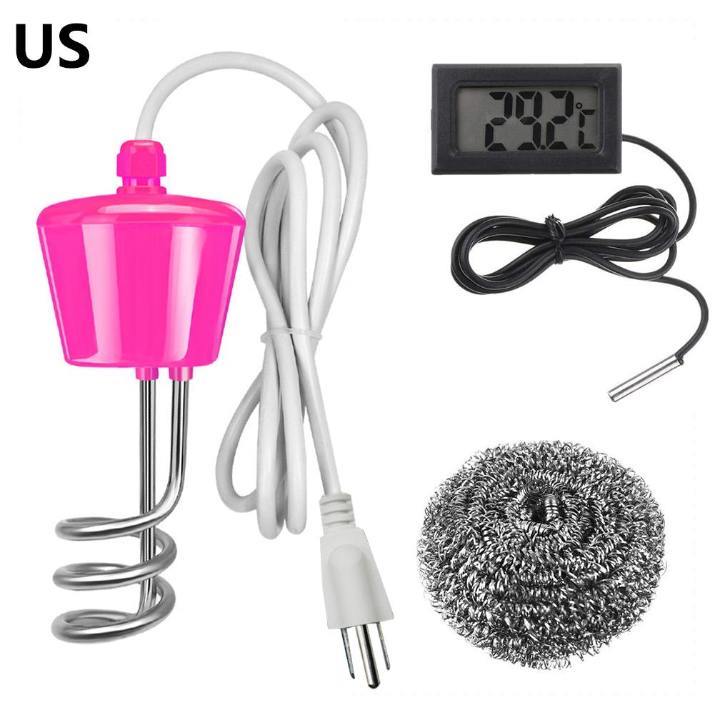 2000W Swimming Pool Water Heater Suspended Immersion Electric Water Heater Boiler for Inflatable Bathtub Pool #D0: US