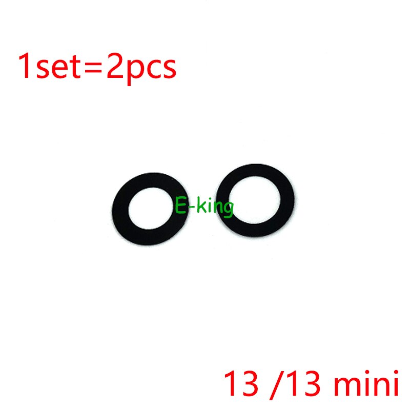 1Set For Iphone 13 Mini Pro Max Rear Back Camera Glass Lens Cover With Ahesive Sticker