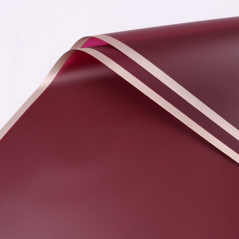 20 Stks/partij Diy Bloem Inpakpapier Phnom Penh Jelly Film Matte Doorschijnende Waterdichte Papier Hansu Boeket Gewikkeld Papier: 007