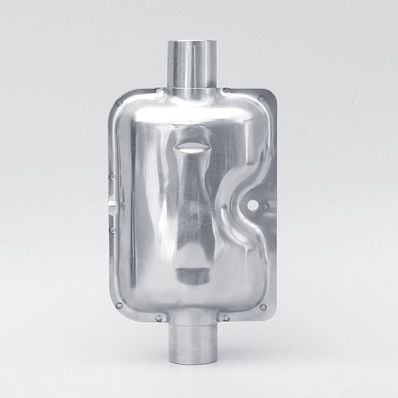 Tuyau D'échappement En Acier Inoxydable V2A 304 - 60 Mm X 500 Mm, épaisseur 1.5 Mm - Pour Fabrication Ou Réparation Pot
