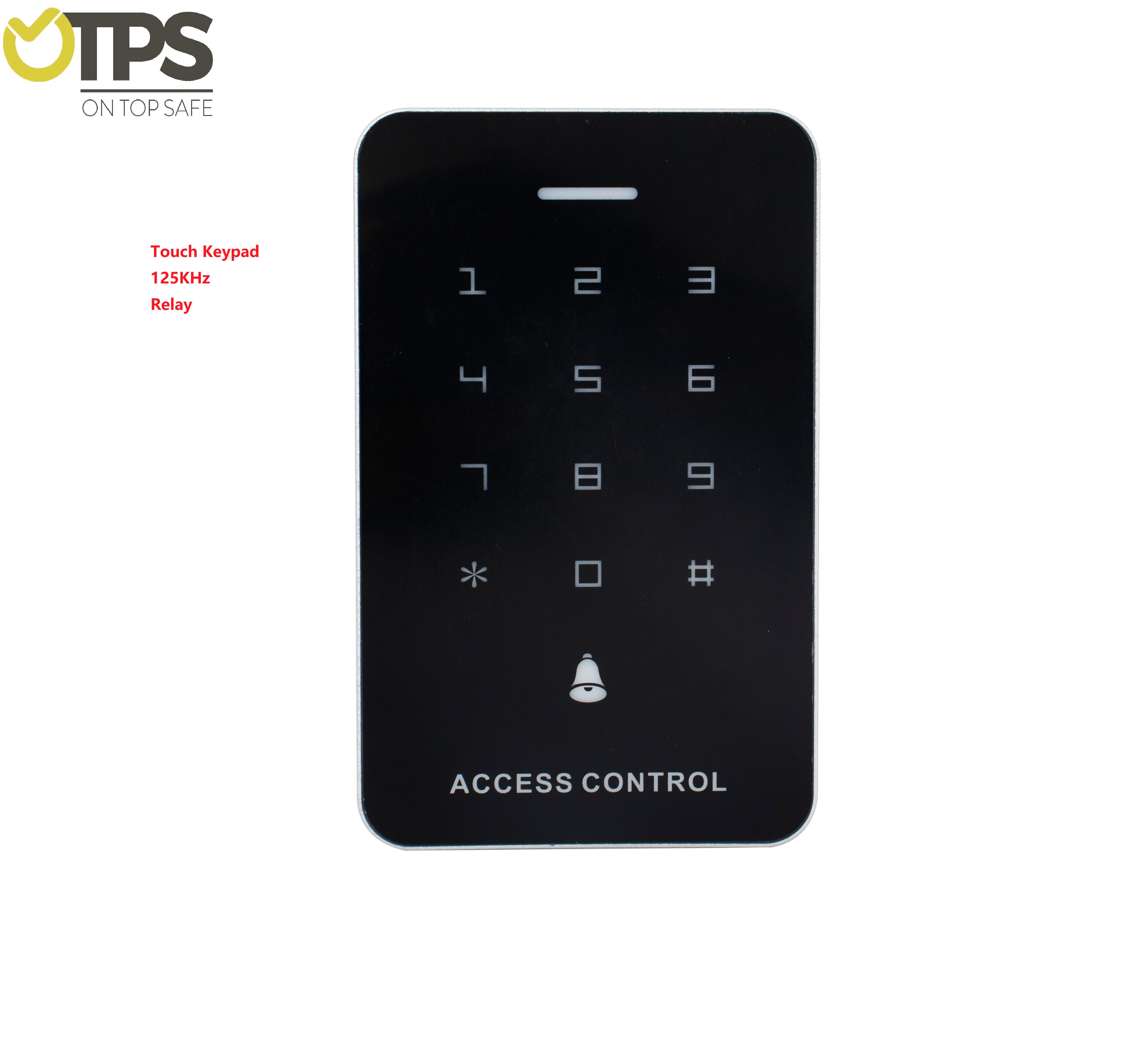 OTPS 125KHz RFID Keyboard Access Control Keypad Controller 10pcs Keyfobs for Door Access Control System Security System Home use: OTP611C