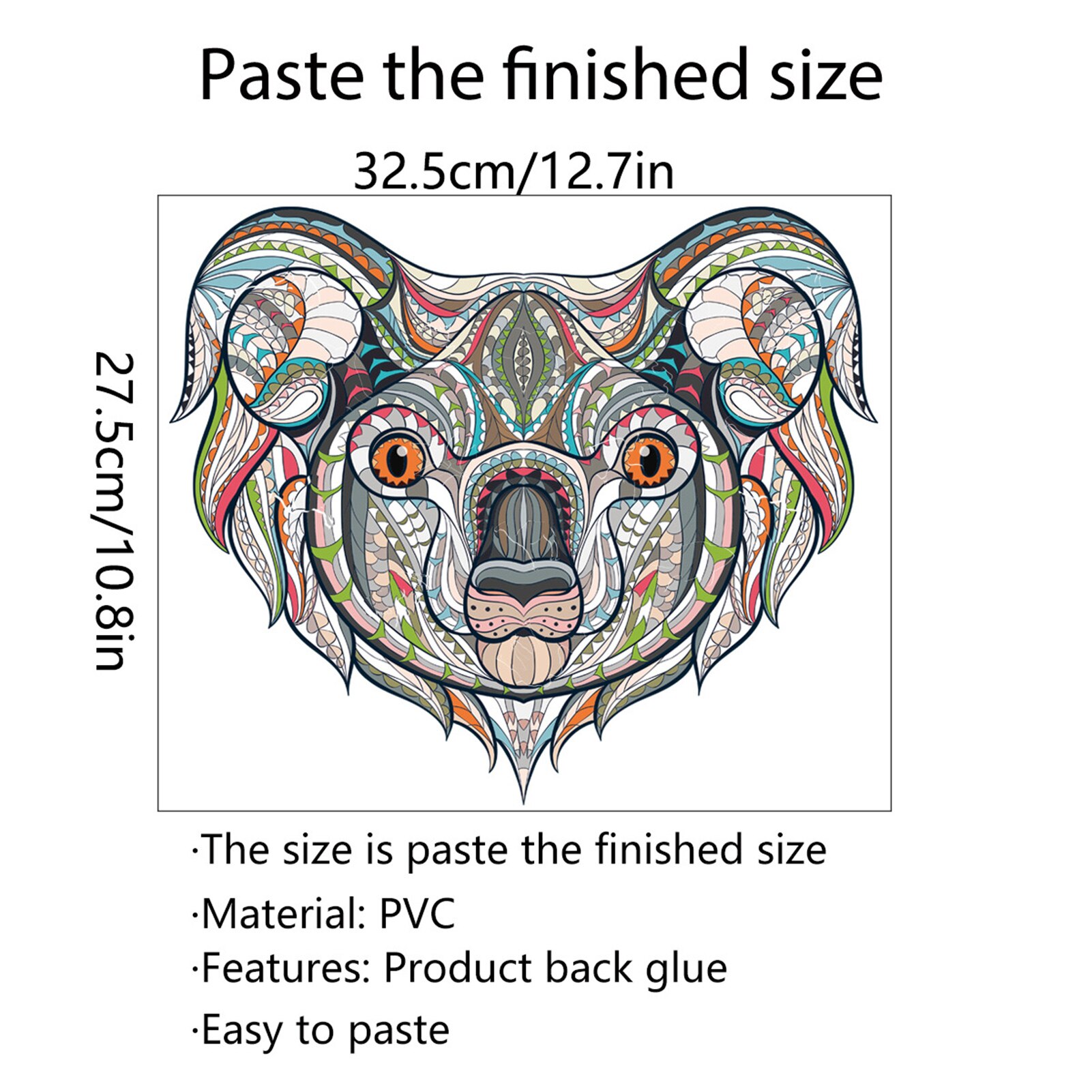 Diy Puzzel Stickers Voor Volwassenen Kinderen Elk Stuk Is Dier Vormige Kerstcadeau Puzzel Stickers Verbeteren Concentratie: Sticker 1