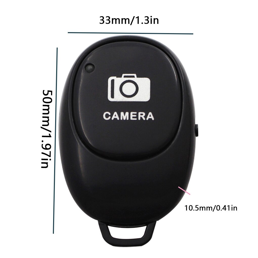 Mini Bluetooth Fernbedienung Geschmack kabellos Regler Selbstauslöser Kamera Stock Auslöser Telefon Selfie für ios / Android