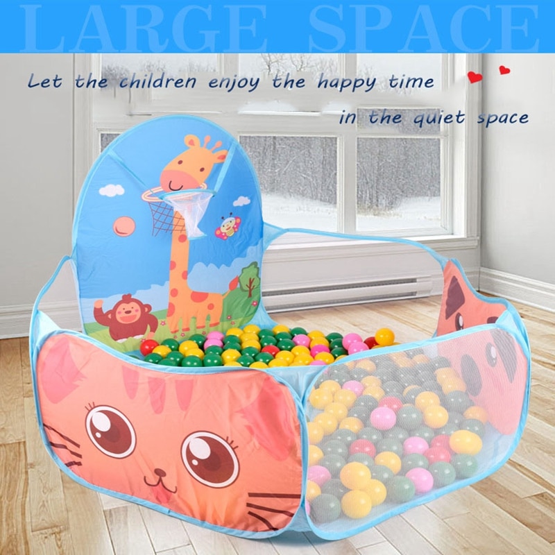 Drei Farbe faltbare Lustige Kinder Kinder Spielen Zelt Pit Pool-Spiel Kinder Spielen haus Set Spielzeug Baby kinder lodge