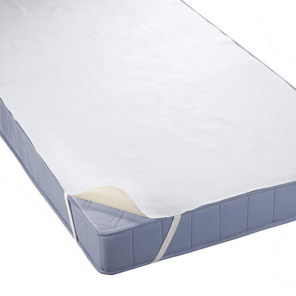 Badstof Handdoek Waterdicht Laken Voor Matras Pad &amp; Topper Met Band Bed Protector Waterdichte Matrasbeschermer Baby Peuter