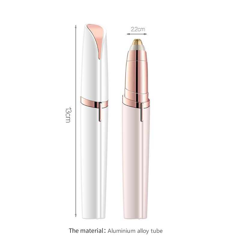 Elektrische Wenkbrauwen Wenkbrauw Trimmer Waterdicht Pijnloos Vrouwen Make-Up Wenkbrauw Scheermes Pen Onzichtbare Blade Gebruiksvriendelijk