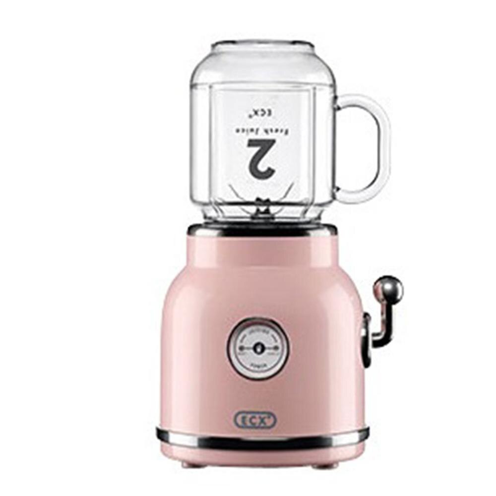 Licuadora de zumo Retro, exprimidor de frutas, batidora multifunción para alimentos de bebés, máquina para hacer zumos, licuadora portátil de frutas, 1 Uds.