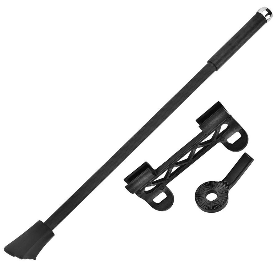 20in Bike Kickstand Stainless Steel/Carbon Fiber Bike Parking Foot Side Stand Support Quick Release Ultralight Kickstand