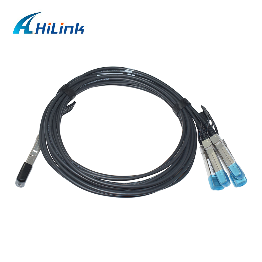 40G Qsfp a 4 Xsfp + 2M Passive Direct Attach di Rame Twinax Dac Cavo