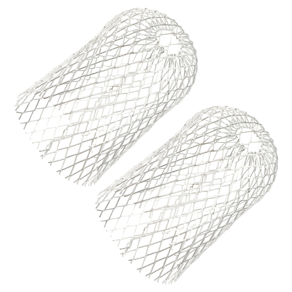 2pcs Gutter Guard Strainer Mesh Gutter Downspout Guard Leaf and Rain Filter