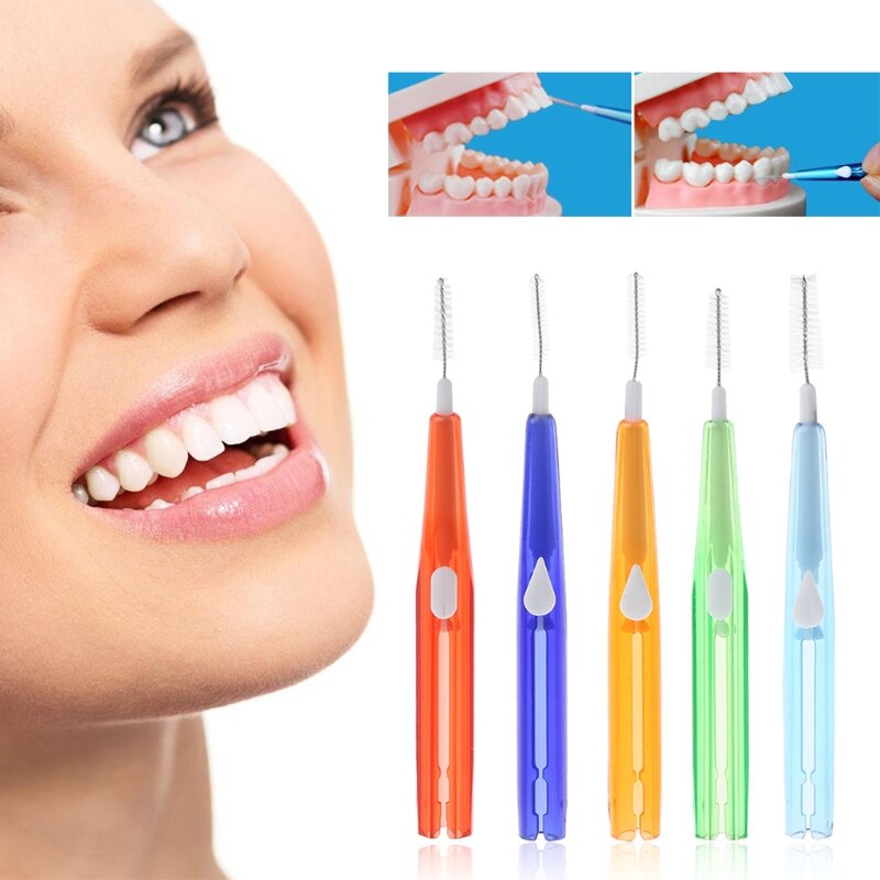 10pc voksne interdental børste ren mellom tennene tanntråd tannpirker munnpleieverktøy