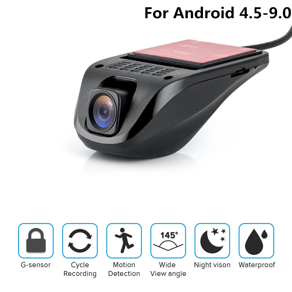 Mini Auto Dvr Usb Camera Dashcam Full Hd Registrator Video Recorder G-Sensor Nachtzicht Auto Dash Cam Voor android Systeem Usb Dvr