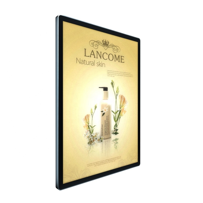 Boîte à lumière magnétique fournisseur d'or pas cher affichage lumière led rétro-éclairage cadre publicité