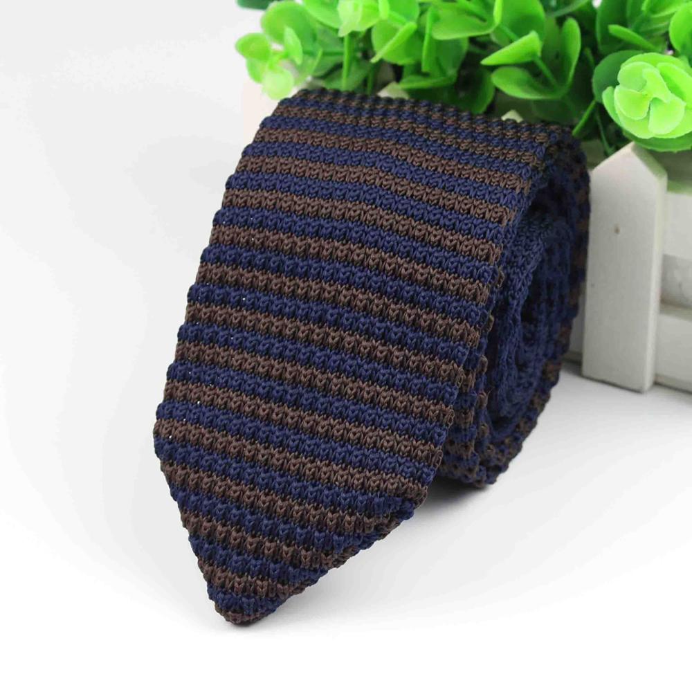 Neue Stil, , männer Bunte Krawatte stricken Gestrickte Krawatten Krawatte Normale Dünne Klassische Gesponnene Cravate Schmale Krawatten: 5