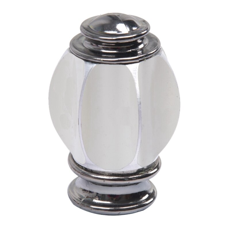 Rod End Heads Home Curtain Rod Finials Decoration Accessories Supplies Decorative Window Curtain: W