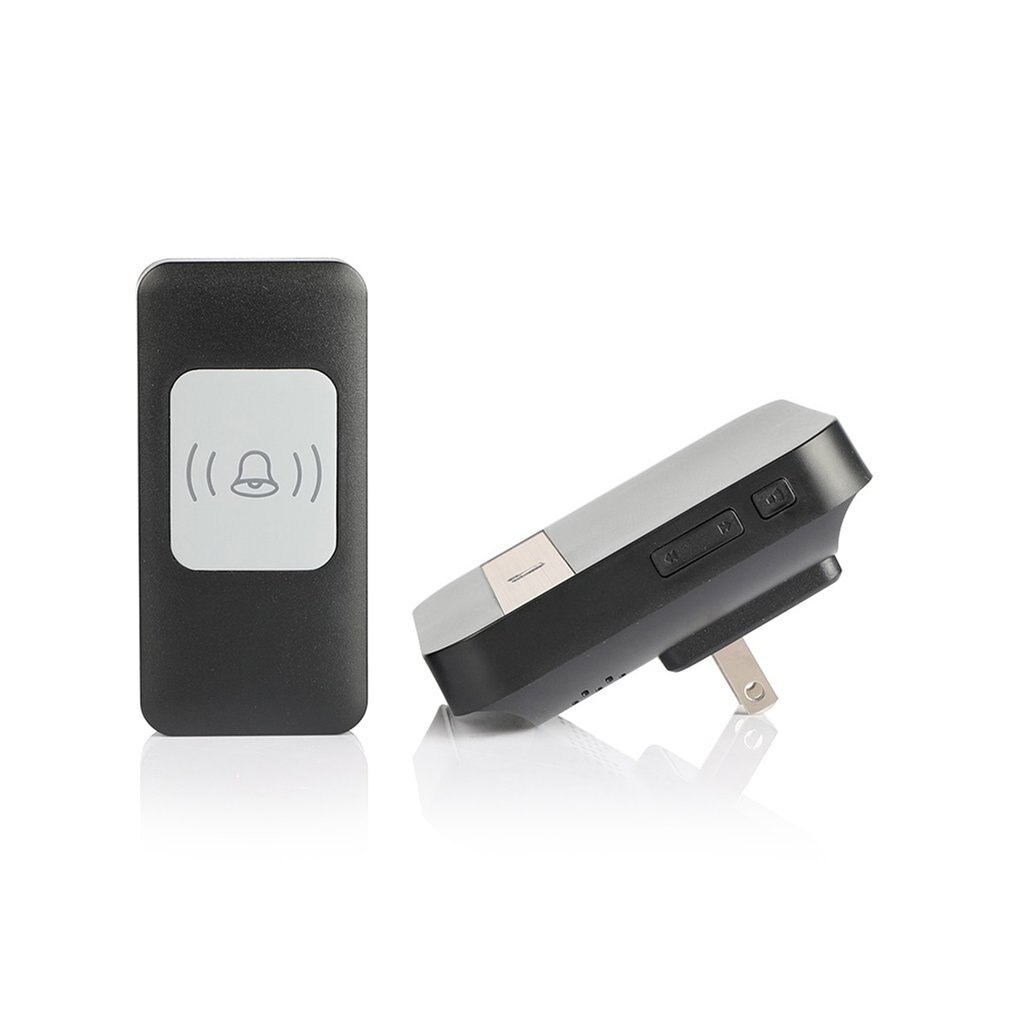 Waterproof LED Wireless Doorbell 300M Long Range 52 Songs Chime Adjustable Volume Door Bell Remote Control Alert System