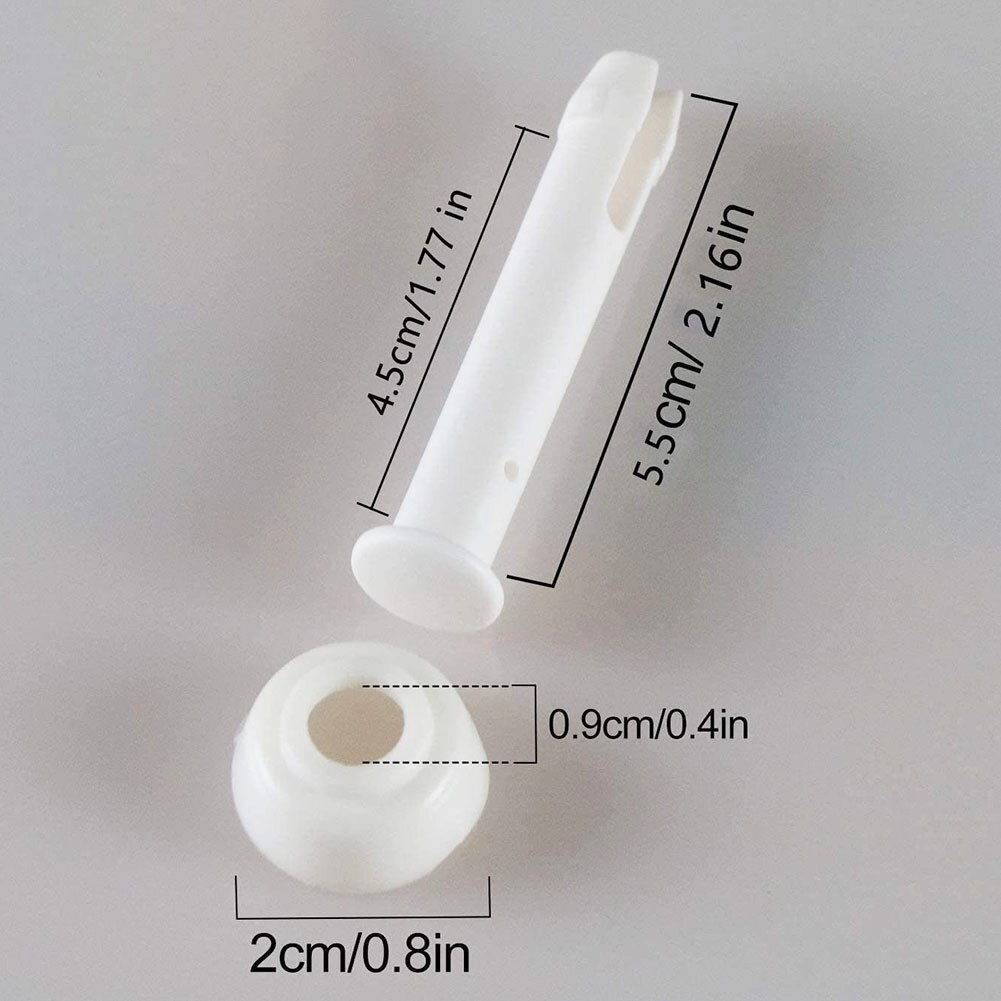 Goupille de Joint de piscine en plastique, 12 ou 2.16 pouces, avec Joint en caoutchouc, pièce de rechange Durable et robuste