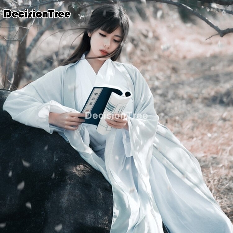 Chinese Jurk Oosterse Stijl Vrouwen Hanfu Kostuum Kantonees Geborduurde Traditionele Chinese Fairy Dance Wear
