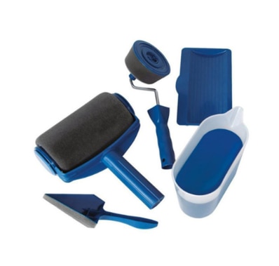 8Pcs Multifunction Paint Runner Roller Kit Pro Corner Brush Household Office Wall Decorate DIY Handle Painting Set Tools Rollers: 5 PCS SET