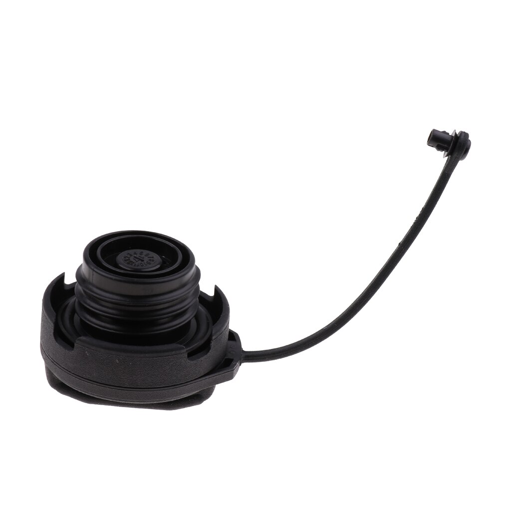 Auto Car Oil Fuel Filler Tank Cover Cap Inner Side Gas Tank Cover Fuel Cap Accessories for VW Bora Golf 4 MK4 Passat B5 Black