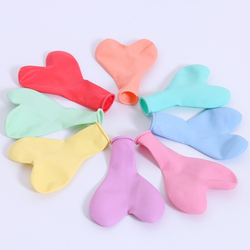 10 stk 12 tommer hjerteballoner macaron farver latex balloner matte farver balloner fødselsdagsfest indretning bryllupsindretning puste global