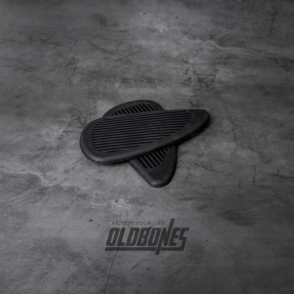 OLDBONES 1 para kawiarnia biegacz gumowy zbiornik paliwa nakolannik naklejka na zbiornik paliwa dla retro motocykl