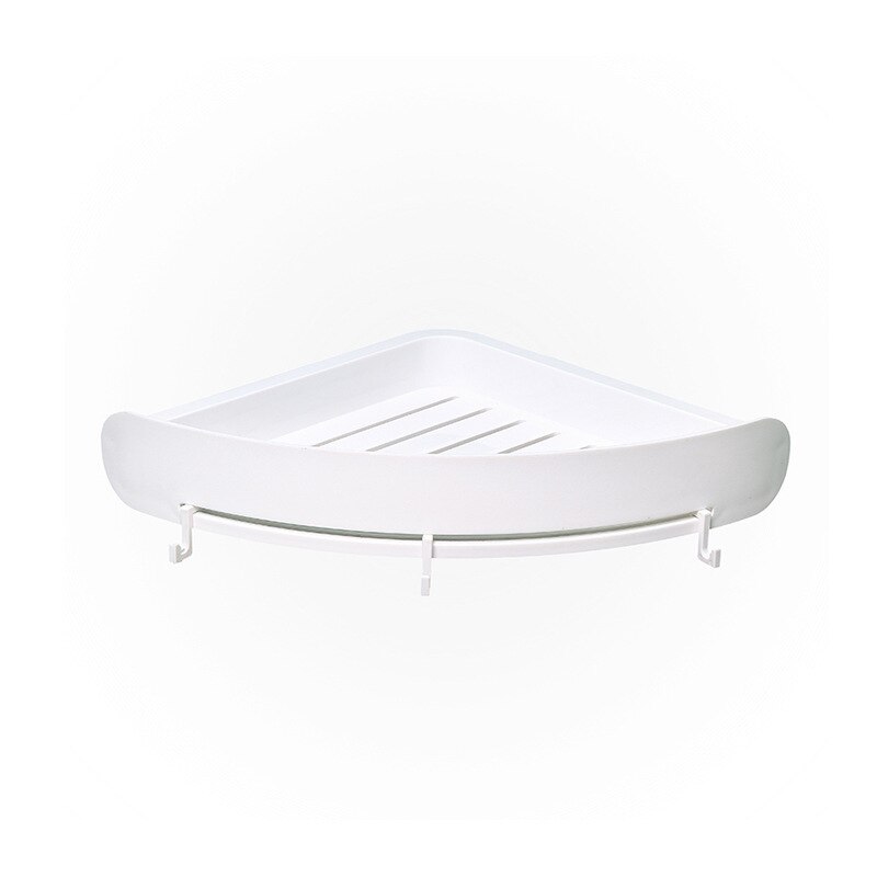 Plastique salle de bain étagère organisateur Snap Up coin étagère Caddy salle de bain coin étagère douche stockage support mural porte-shampooing
