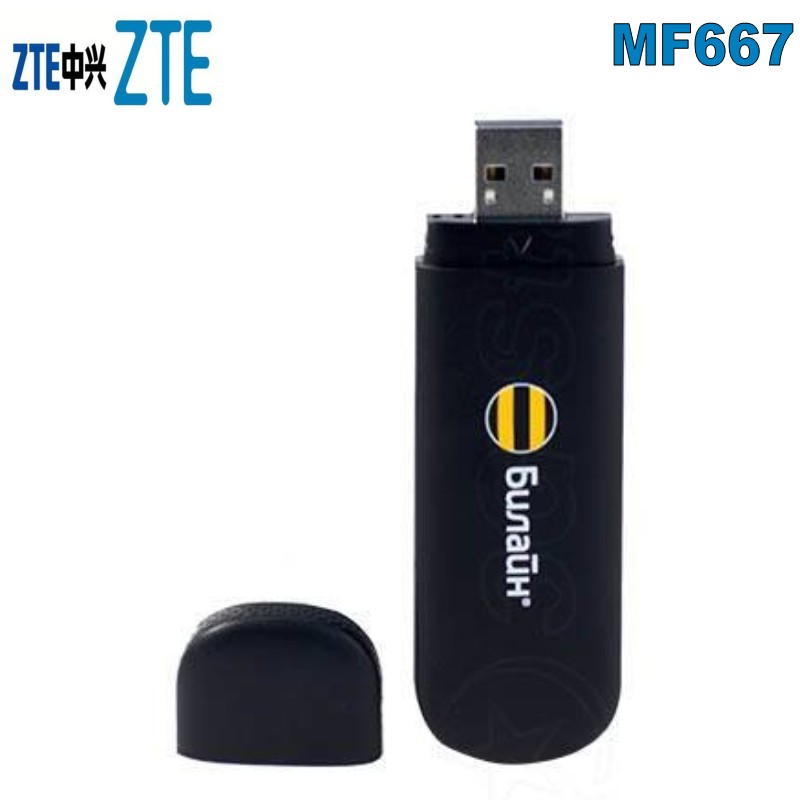 Ontgrendeld ZTE MF667 3G Dongle 21Mbps Draadloze 3G Modem WCDMA 2100/850Mhz USB MODEM Mini hotspot voor laptop PK HuaweiE3131 E369