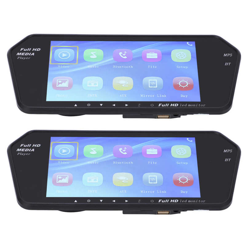 Reversing Monitor 7in Backup Camera Monitor for Trucks for SUVs for Cars