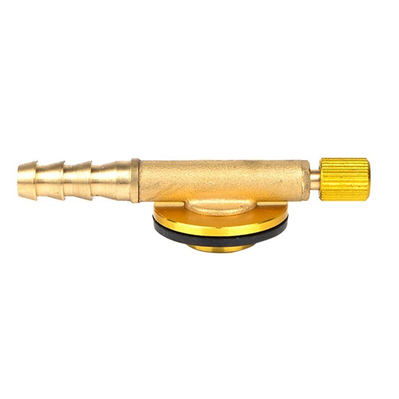 Universal Gas Refill Adapter Outdoor Valves Connector Stove Cylinder Tank Accessories Canister Tool: Gold