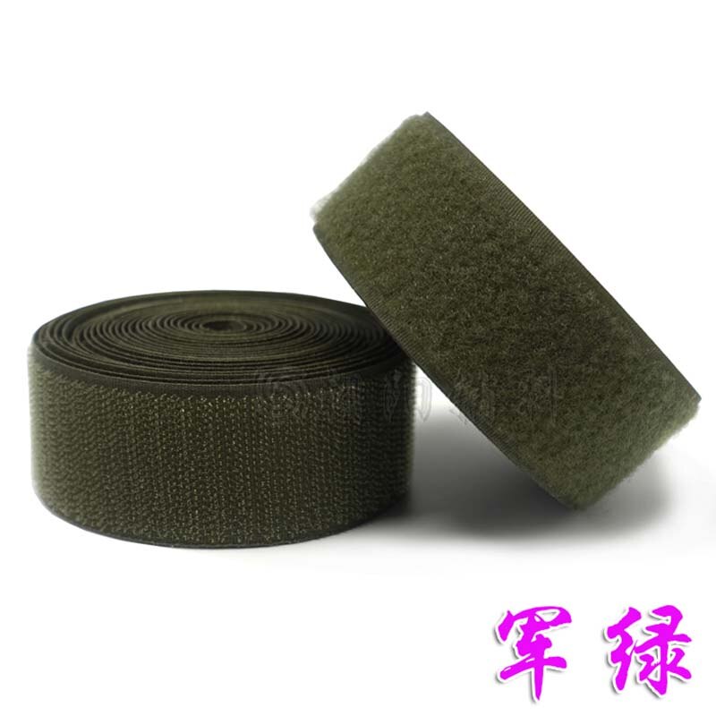 Velcro sin adhesivo de 50mm de ancho, cinta adhesiva para ropa, costura, gancho mágico, pegatina de Loop Strip, palo de alta costura: Color 15