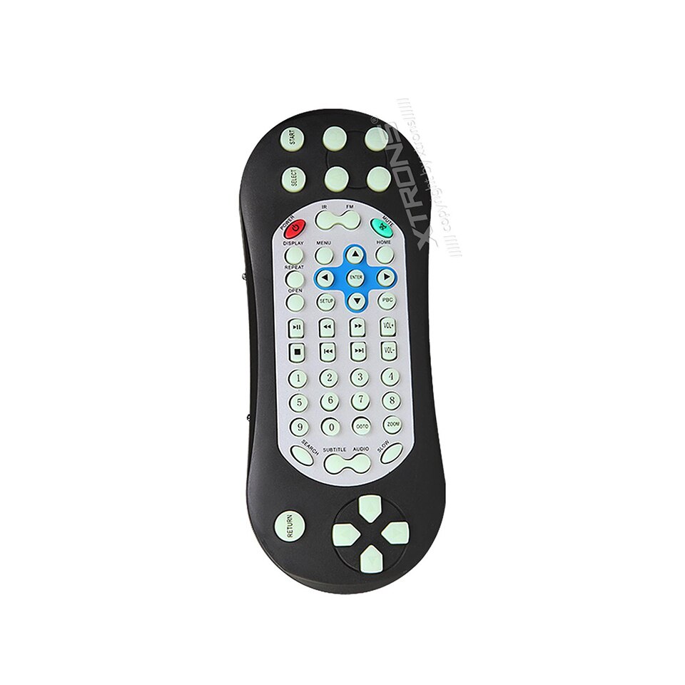 Control remoto de juego Control remoto multifunción para reproductor de DVD con reposacabezas de coche
