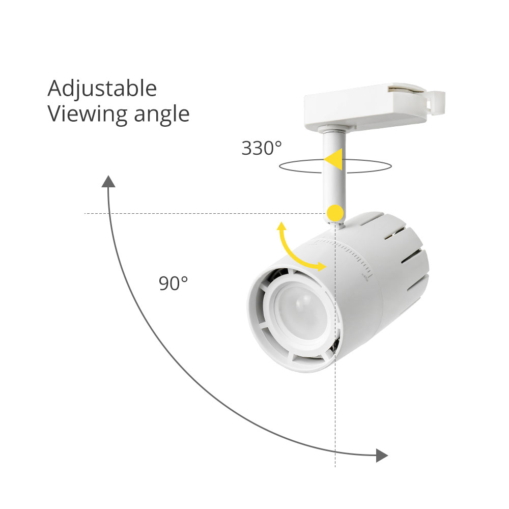 2 draht Aluminium Gehäbenutzen Spur Licht 2,4G Fernbedienung Einstellbar 20W 30W Schiene Scheinwerfer Kleidung Einkaufen Galerie dimmbare Lampe