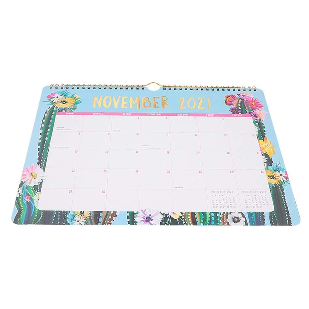 1Pc Calendar Practical Useful Tabletop Calendar Note-taking Calendar Calendar Notepad for Studio Office Home: Picture 2