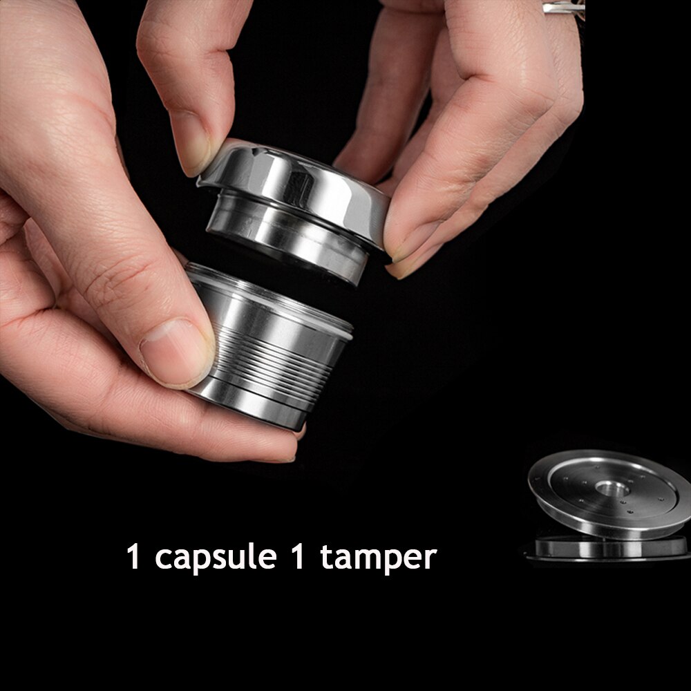 Edelstahl Caffitaly Kaffee Wiederverwendbare Kapsel Wacaco Minipresso CA Hersteller Nachfüllbare Kaffee Filter Für Tchibo Cafissimo ALDI