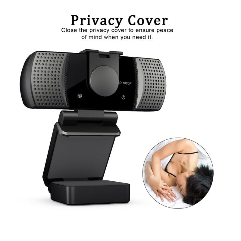 HD 1080P USB WebCam Built-In Noise Cancellation Microphone Dynamic Resolution High-end Video Call Camera