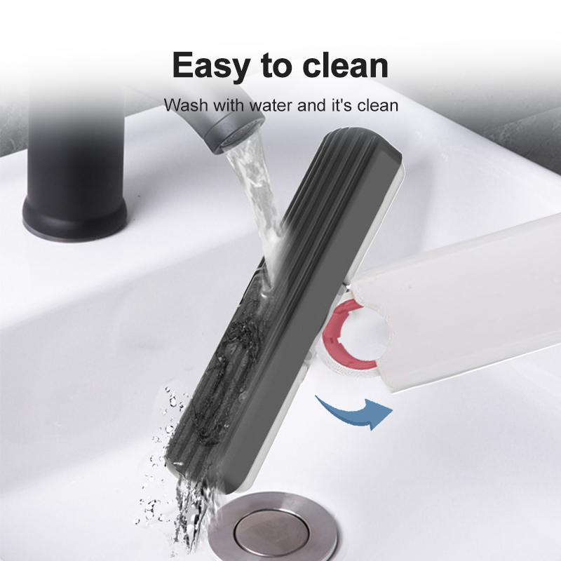Mini Mopp Falten Leistungsstarke quetschen Hause Reinigung Mops Mit Schwamm Selbst-quetschen Boden Waschen Mops Schreibtisch Fenster Auto Sauber werkzeuge