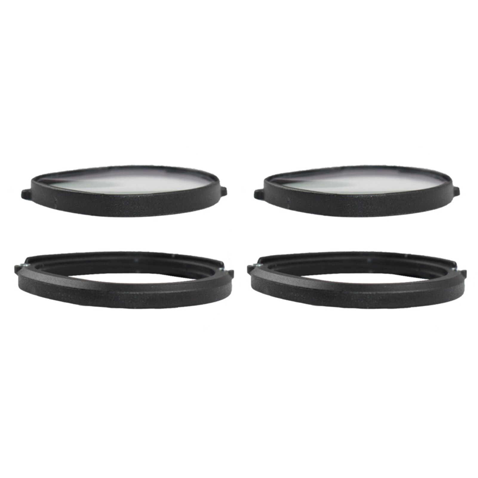 1Pair Black Eyeglass Magnetic Frame For Oculus Quest 2 VR Protection Oculus Quest 2 VR Glasses Accessories: Default Title