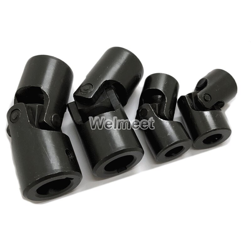 1pcs 10mm-22mm Hole Motor Output Shaft Coupler Connector Cross Universal Joint Coupling Bushing with Keyway