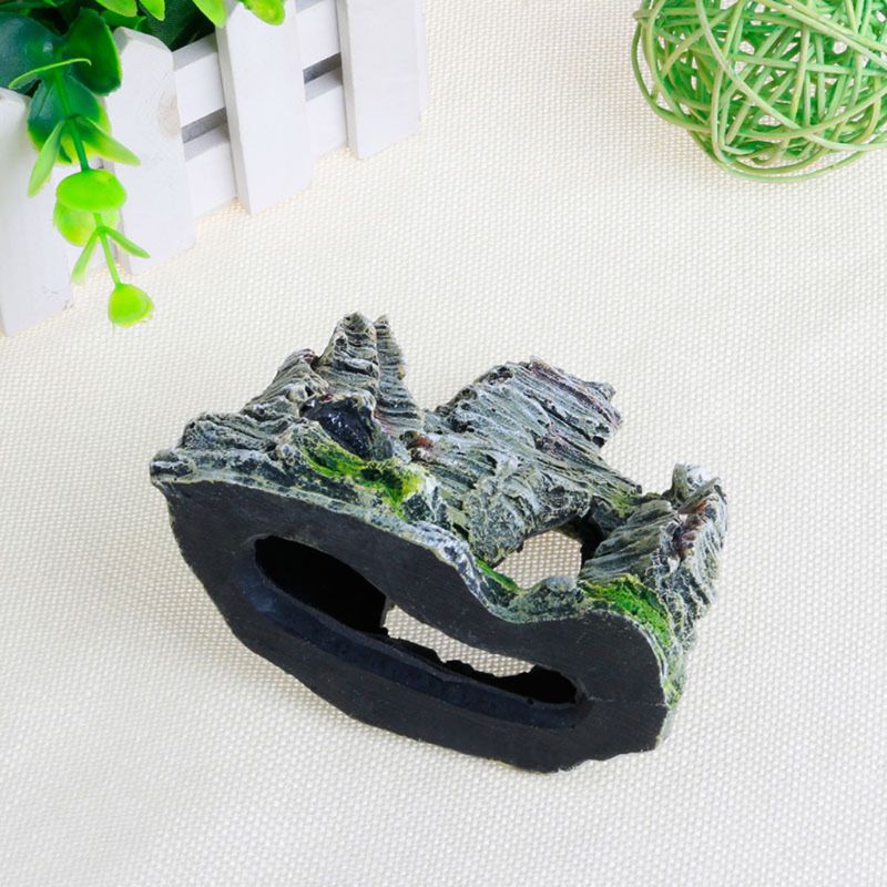 2022 Aquarium Fish Tank Ornament Rotstuin Schuilplaatsen Landschap Decor Onderwater Decor