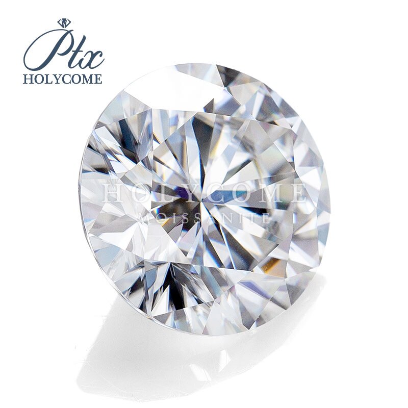 7,5 mmHOT D FARBE VVS1 1,5 ct runde brillant schneiden moissanite steine ohrringe кольца браслеты ьги с зеленным камнем