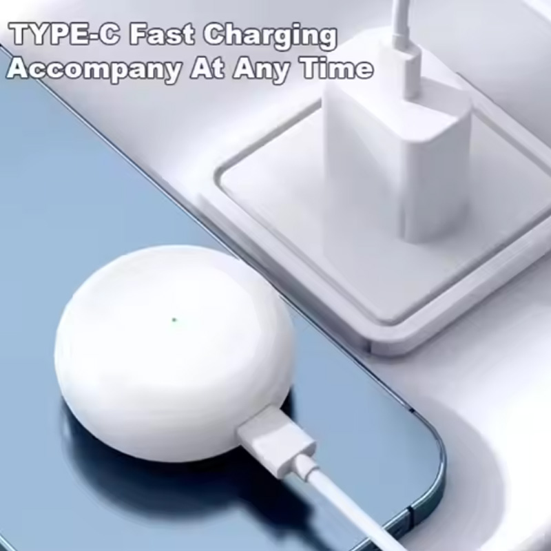 Fones de ouvido PRO6-Wireless, compactos e portáteis, fones de ouvido sem fio intra-auriculares com mini pontas de ouvido e estojo de carregamento