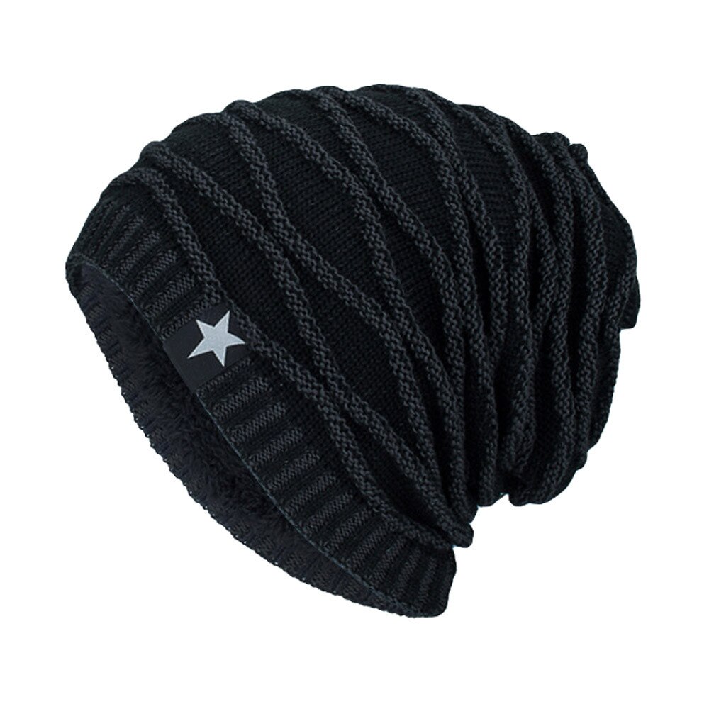 Unisex Knit Cap Hedging Hoofd Hoed Beanie Cap Warm Outdoor Mode Hoed decoratie Accessoires korting