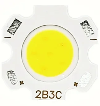 20 stk. mange 3w 5w 7w led cob-kildechip højeffekts led cob side 11mm pære lys lampe spotlight nedadrettet lys 3000k to 6500k: 2-2.4v / Naturlig hvid / 28w