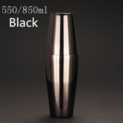 1pc 500ml Stainless Steel Cocktail Shaker Cocktail Mixer Wine Martini Drinking Japanese Style Shaker Party Bar Tools: Green