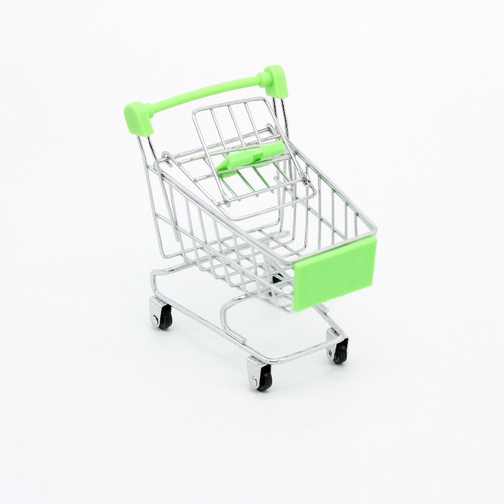 Mini Legierung Warenkorb Küche Spielzeug mit Voller Lebensmittel Lebensmittel Spielzeug Spielset für freundlicher Spielzeug Trolle vorgeben Spielen Lebensmittel Spielzeug