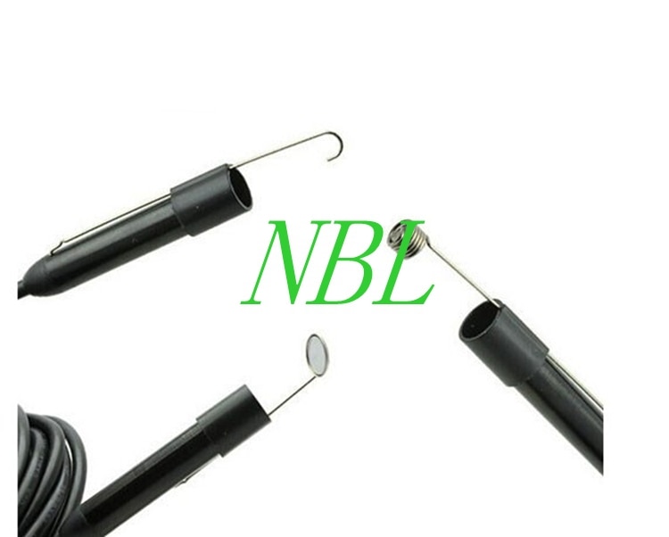 Mini 2MP PAL Pinhole USB Endoscope 6*LED 1/6 VGA CMOS 1600*1200 HD Waterproof 20M 9mm wire endoscope Borescope Video Camera