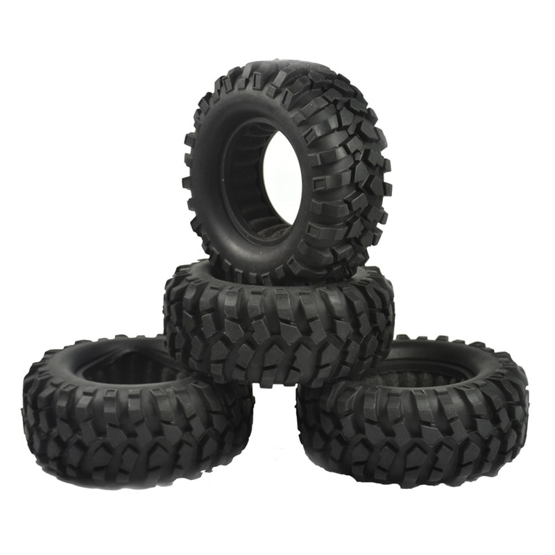 4 Stuks 1.9 Inch Rubber Band 1.9 Wiel Banden 96X40MM Voor 1/10 Rc Crawler Traxxas TRX4 Axiale SCX10 Iii AXI03007 90046: Default Title