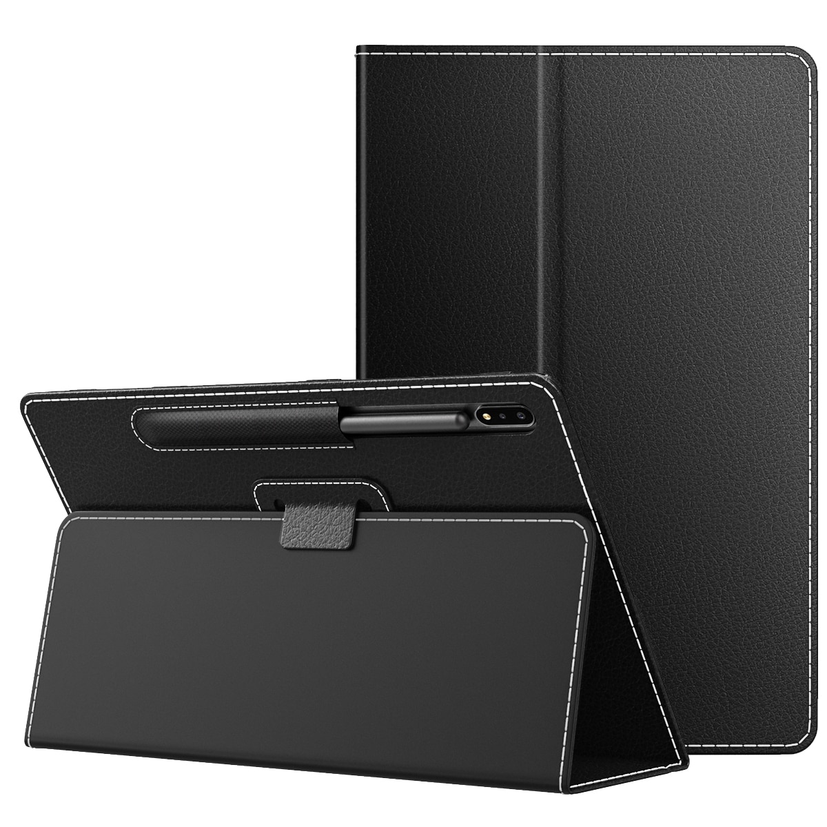 Case Voor Samsung Galaxy Tab S7 11 , ultra Slim Tri-Fold Cover Met Auto-Waak/Slaap & Pen Houder Voor Galaxy Tab S7 11in