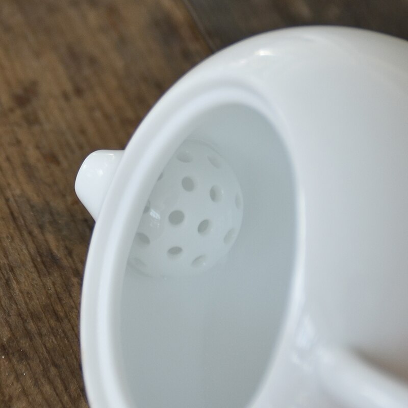 LUWU ceramic teapots white porcelain tea pot chinese tea pot drinkware